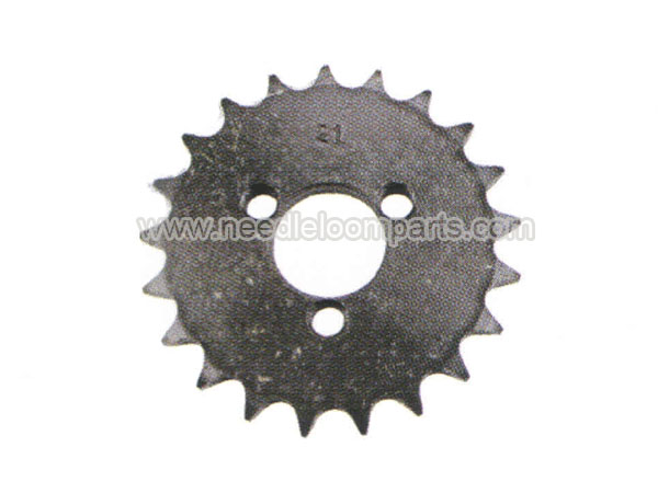 E1007 CHAIN WHEEL FOR COMEZ 21Z, 6465